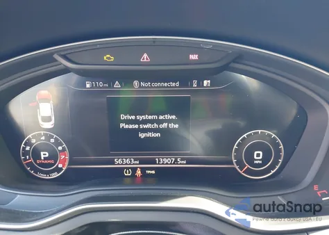 2019 Audi S5 3.0T Premium z USA, uszkodzony, nr VIN WAUB4CF5XKA075400